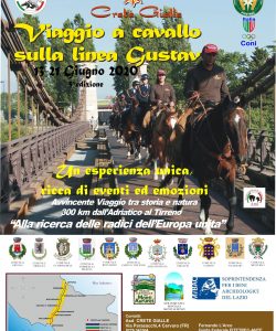 Viaggio a cavallo sulla linea Gustav